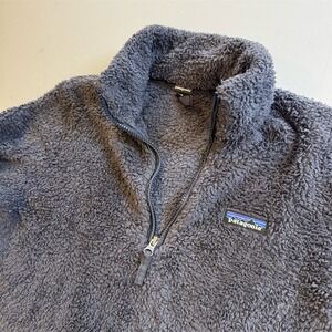 Patagonia Women's‎ Los Gatos Fleece 1/4 Zip Pullover Jacket Gray M